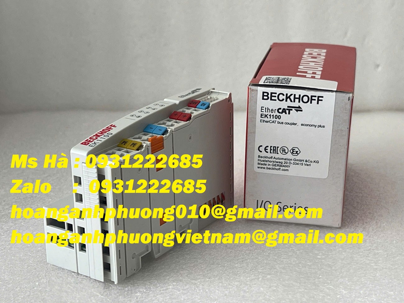 EK1100 beckhoff | Bộ kết nối chính hiệu | nhập mới